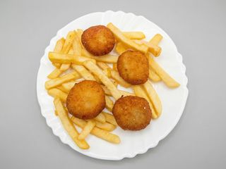 Media bombitas con queso