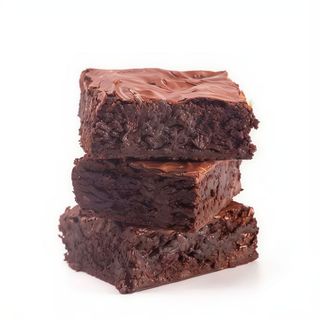 Brownie De Chocolate Negro Y Nueces