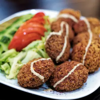 Ensalada falafel