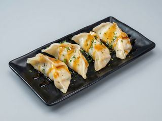 Gyozas de pollo y verduras