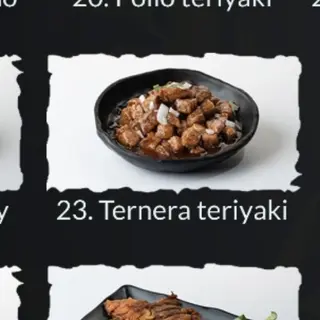 33- Ternera Teriyaki