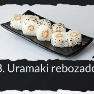 21- Uramaki rebozado