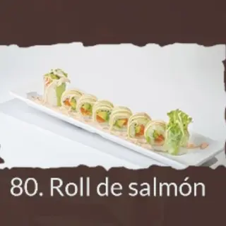 45- Roll salmón