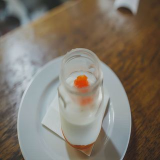 Yogurt con calabaza y vainilla