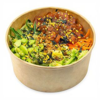 Poke bowl de salmón