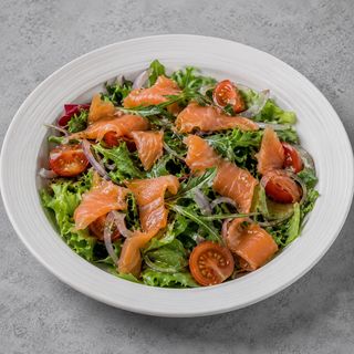 Insalata Di Norvegese Salmone Affumicato