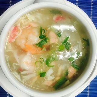 20. Sopa de mariscos