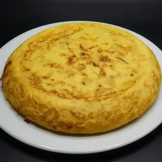 37. Tortilla con gambas
