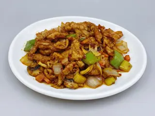 89. Cerdo con salsa picante
