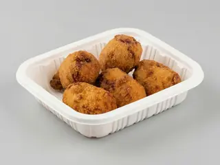 CROQUETAS DE MERLUZA Y GAMBAS (racion  5 Unidades)