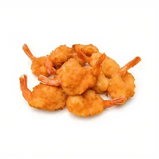 Gambas rebosadas (ración)