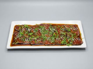 Maguro tataki de atún