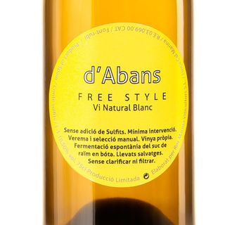 d'Abans Free Style  Vi Natural Blanc