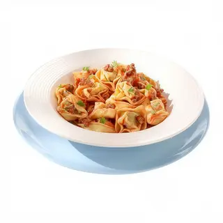Tortellini boloñesa