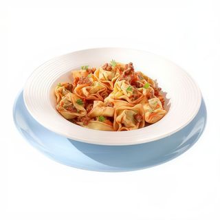 Tortellini boloñesa