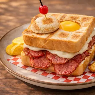Sándwich de bacon