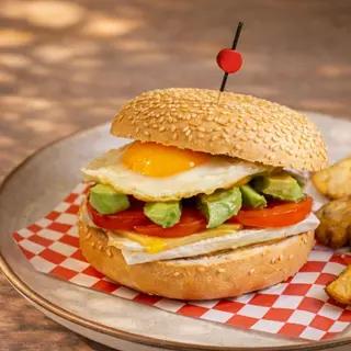 Bagel avocado
