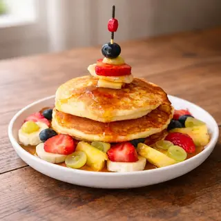 Tortita frutal
