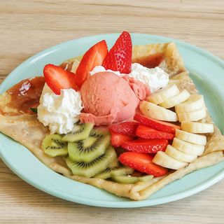 Crepe frutal