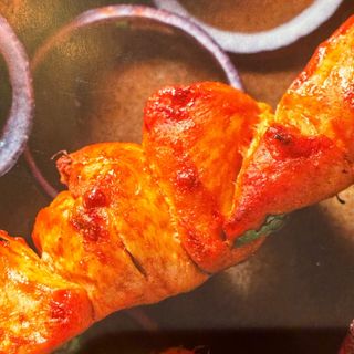 Brocheta de pollo