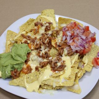 Nachos con queso
