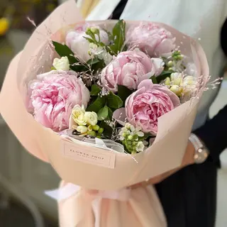 Pink Peony Bouquet