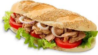 Bocadillo vegetal