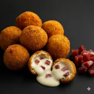 CROQUETAS DE JAMÓN IBÉRICO 8u
