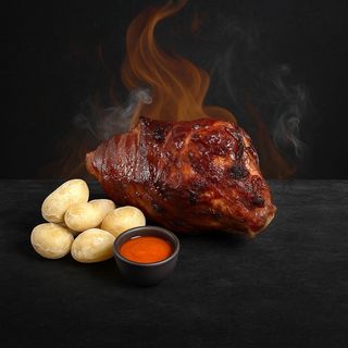 MENÚ DE CODILLO AL CARBÓN