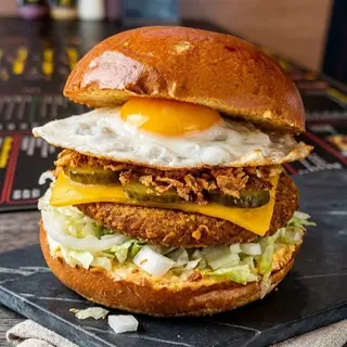 BURGER  POLLO CORNFLAKES