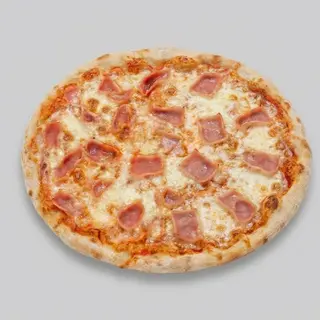 Pizza jamón York y queso (sin gluten)