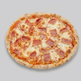 Pizza jamón York y queso (sin gluten)