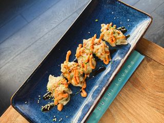 Ebi gyozas (5 piezas)