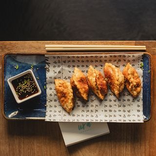 Gyozas crujientes de cerdo y verduras (5 piezas)