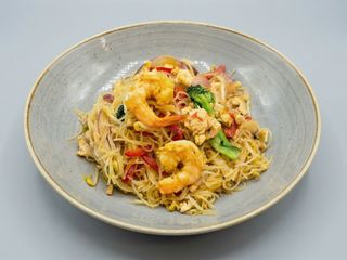 Fideos Singapur