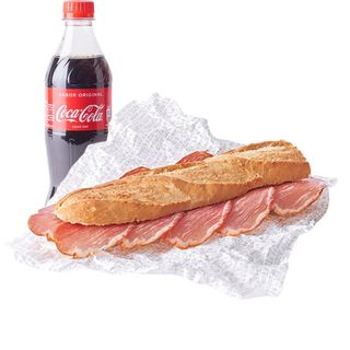 Bocadillo de Lomo de Bellota + Bebida