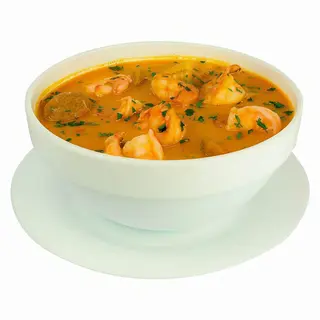 Sopa de gambas