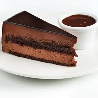 Tarta Sacher (porción)