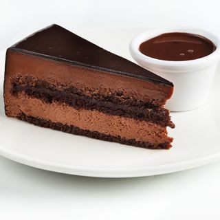 Tarta Sacher (porción)