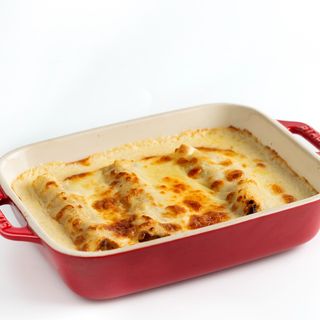 Canelones de pollo rustido (3 unidades)