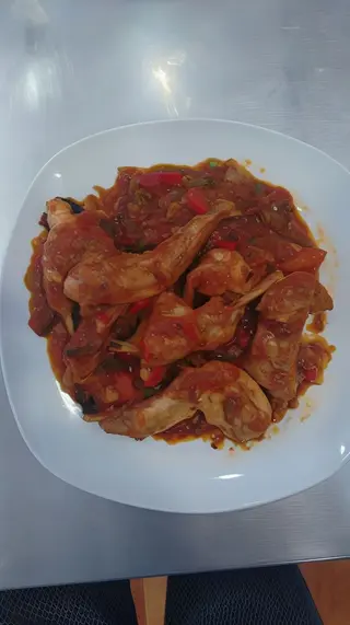 Media Fritada de conejo recipiente de 750cl