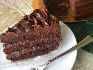 Tarta de triple  chocolate