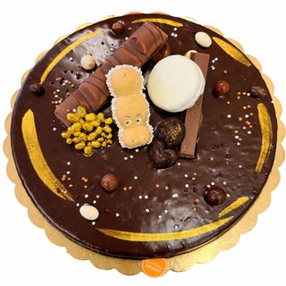 Tarta semifria de kinder para 13/15  personas
