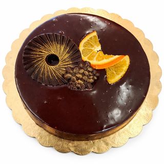Tarta Semifría de Chocolate y Naranja (13-15 personas)
