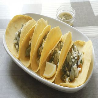 Tacos de nopales y queso (5 uds.)
