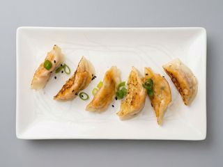 Gyozas de kimchi al estilo coreano(picante)