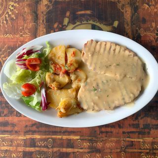 Petto di Pollo ai Vino Bianco