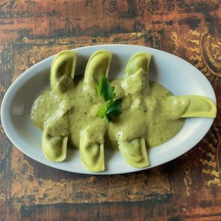 Mezzaluna Verdi ai Pesto Genovese