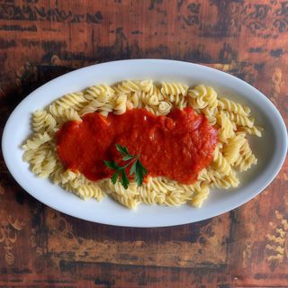 Fussili al Pomodoro Sin Gluten 