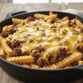 Patatas Gratinadas con Carne picada